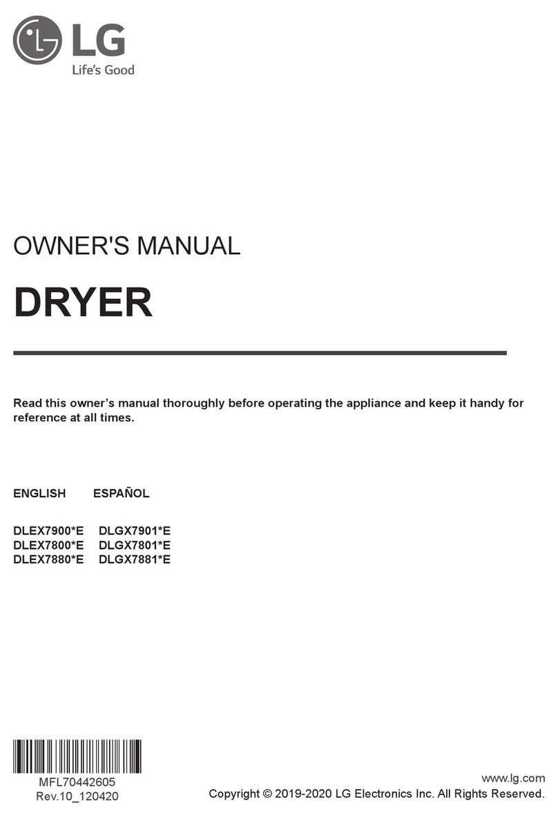 LG DLGX7801 E Series User manual