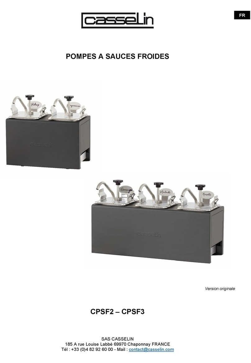 Casselin CPSF2 User manual