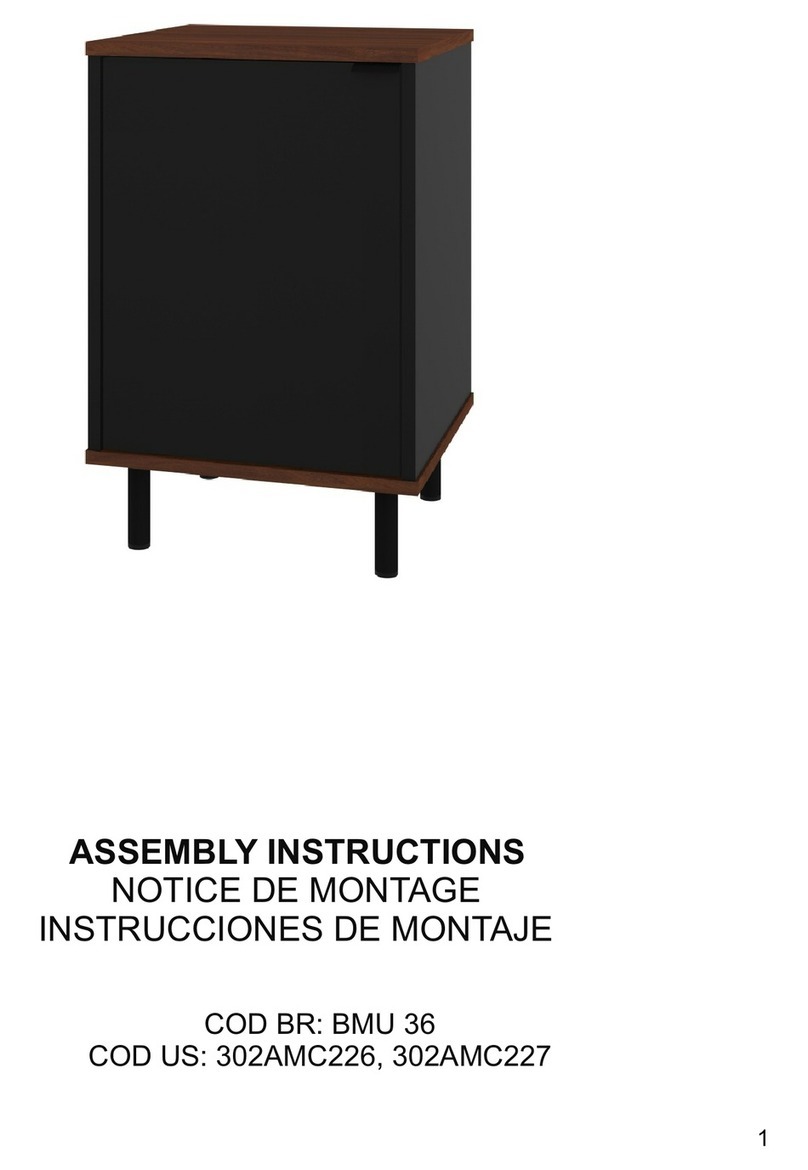 Manhattan Comfort BMU 36 Assembly instructions