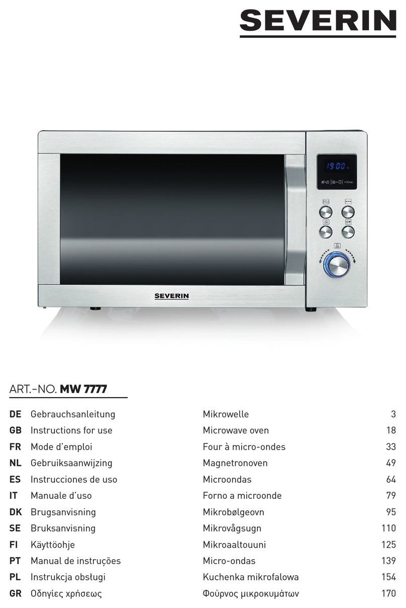 SEVERIN MW 7777 User manual