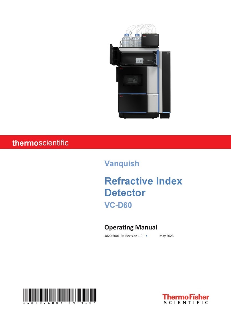 Thermo Scientific VC-D60 User manual