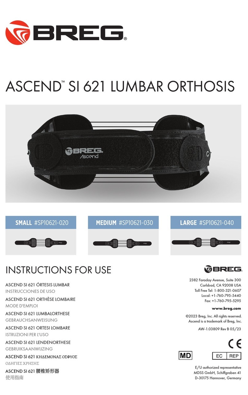 Breg ASCEND SI 621 User manual
