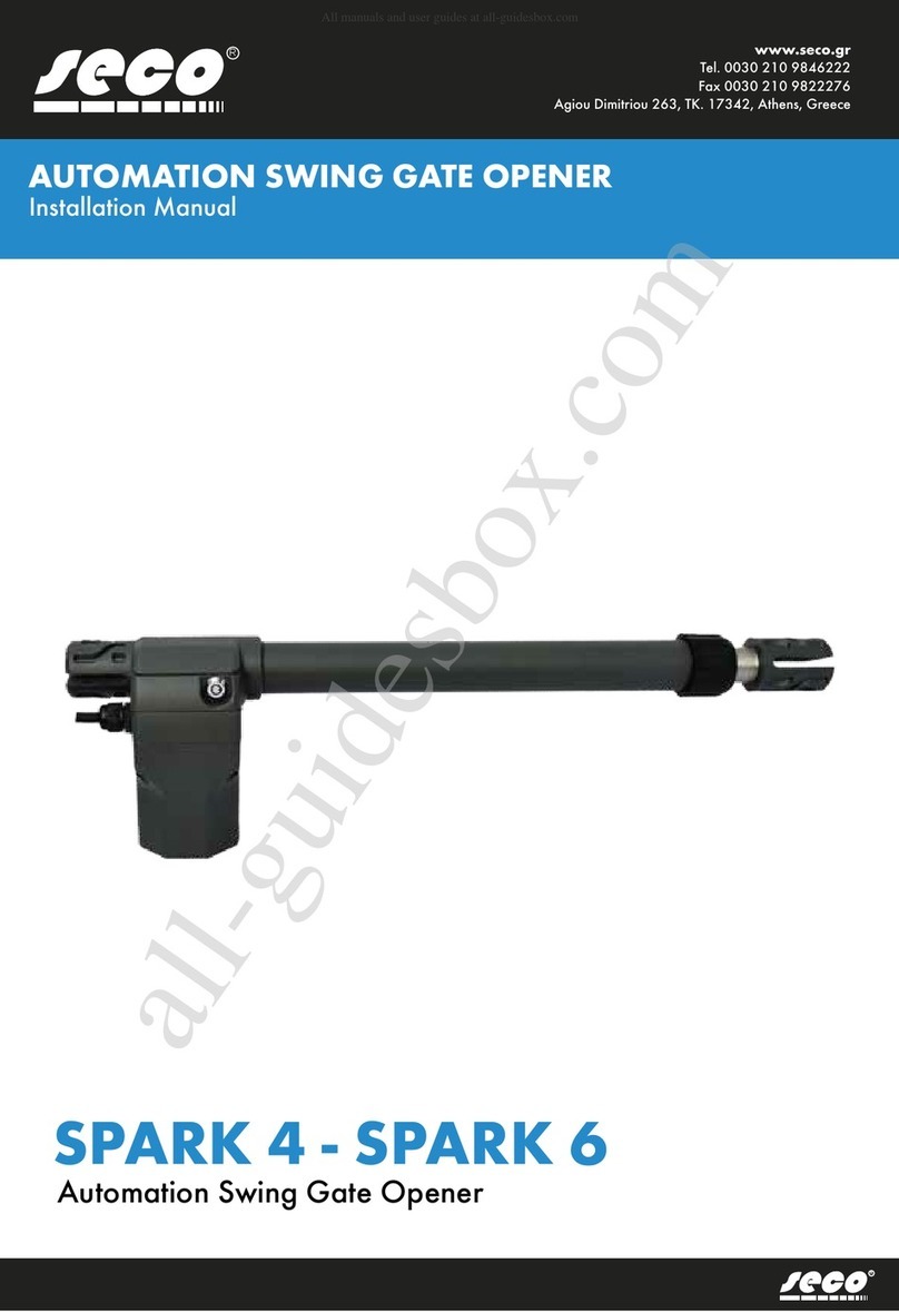 Seco SPARK 4 installation manual