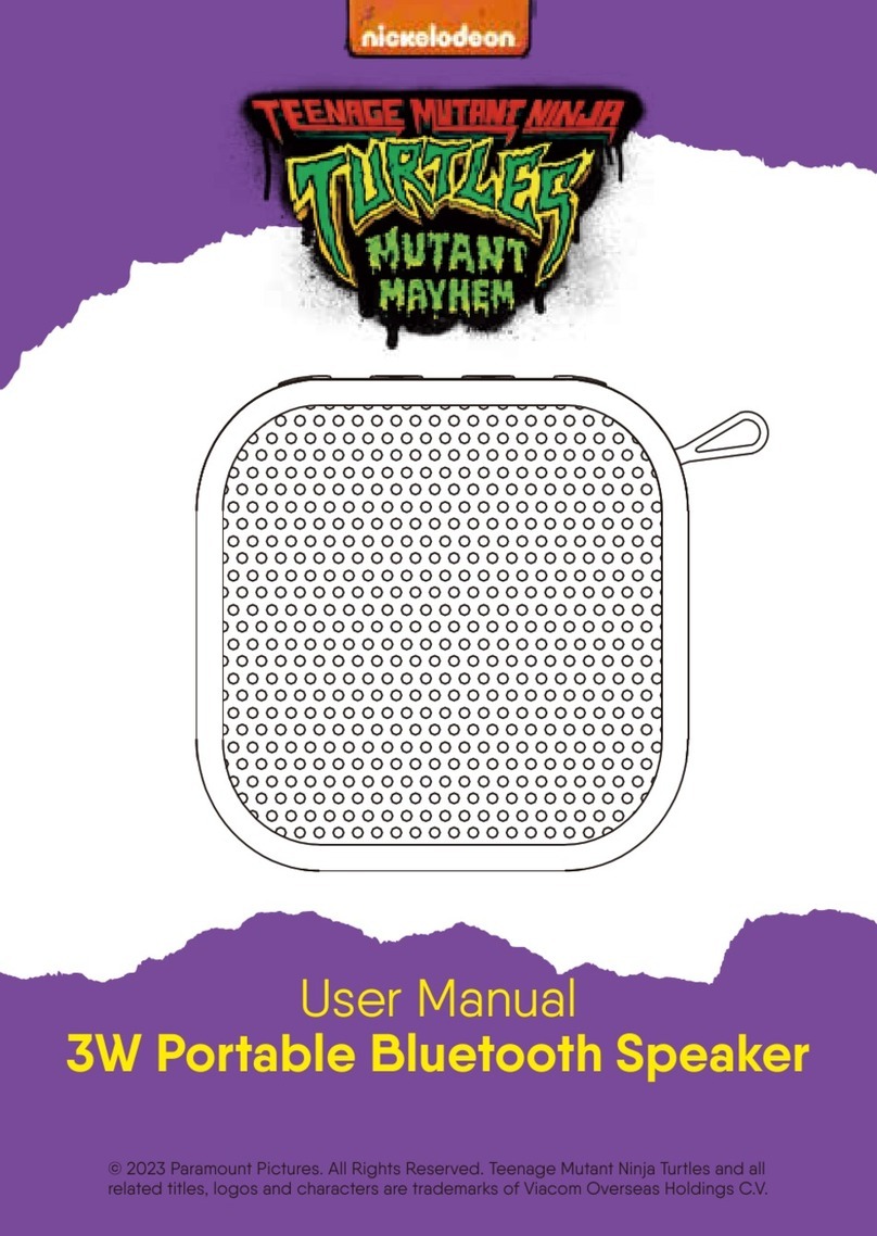 Nickelodeon TEENAGE MUTANT NINJA TURTLES MUTANT MAYHEM user manual