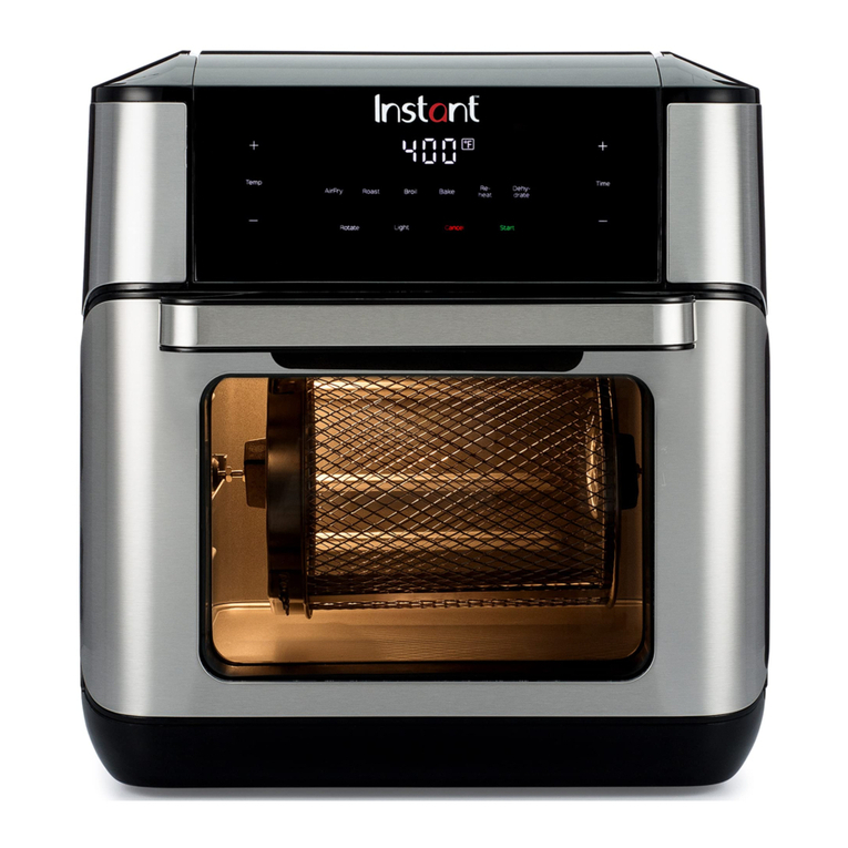 Instant VORTEX AIR FRY OVEN User manual