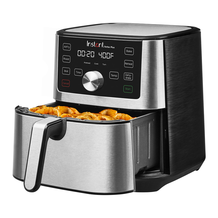 InstantPot VORTEX PLUS 4QT User manual InstantPot VORTEX PLUS 4QT User manual