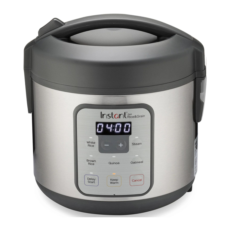 InstantPot ZEST user manual