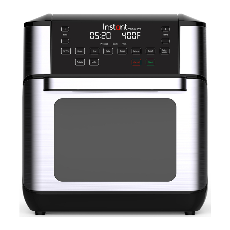 InstantPot VORTEX PRO User manual InstantPot VORTEX PRO User manual