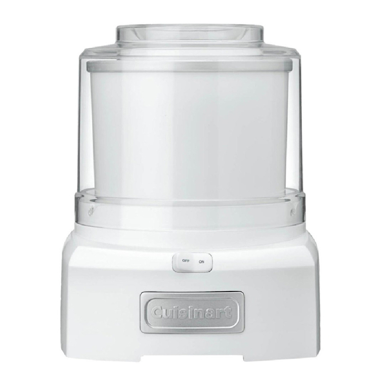 Cuisinart ICE-21 User manual