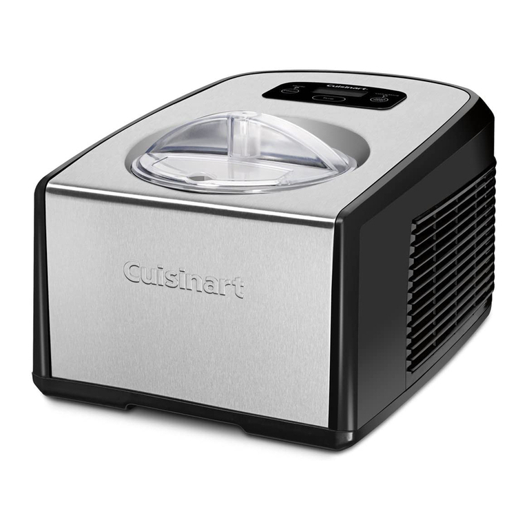 Cuisinart THE CUISINART ICE-100 user manual