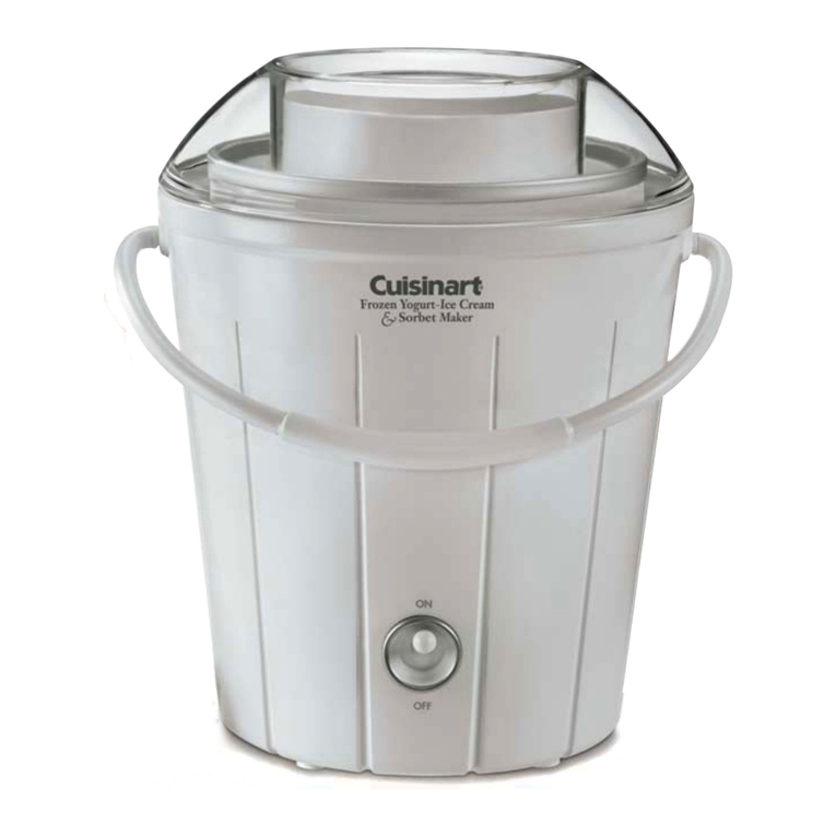 Cuisinart Classic ICE-25 Series user manual