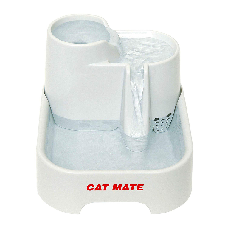 CAT MATE PET FOUNTAIN User manual