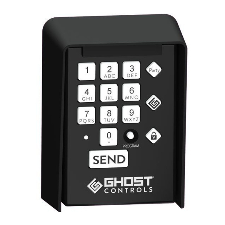 Ghost Controls AXWK User manual