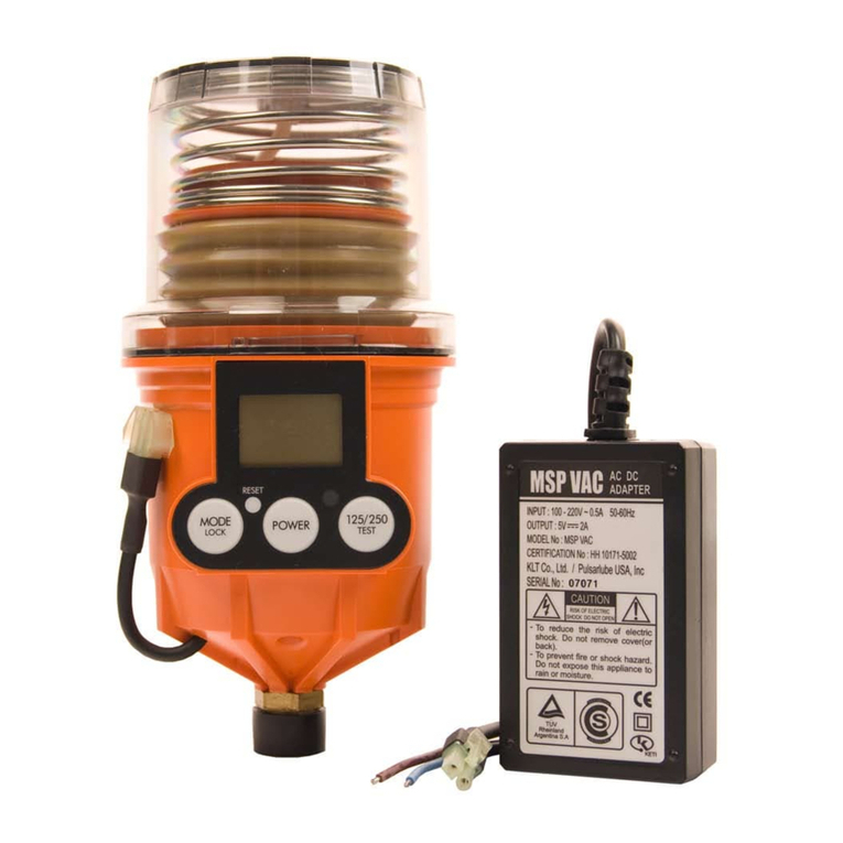 Pulsarlube MSP Series User manual