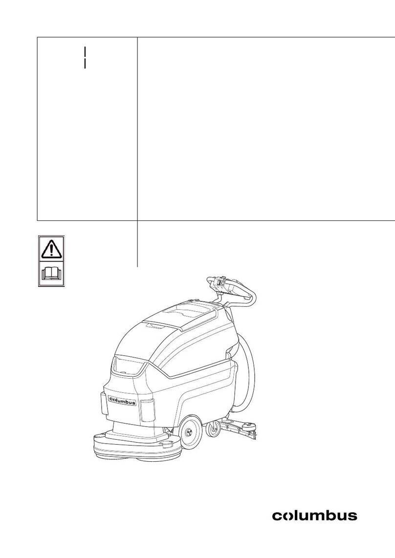 Columbus RA 66 BM 60 operating manual