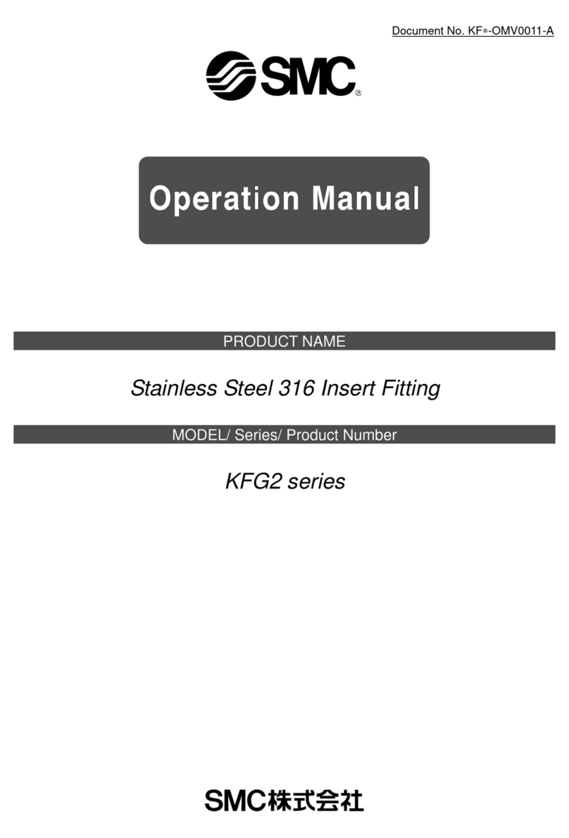 SMC Networks KFG2 Series User manual