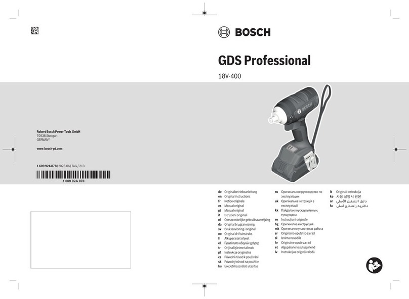Bosch 0 601 9H5 100 Original instructions