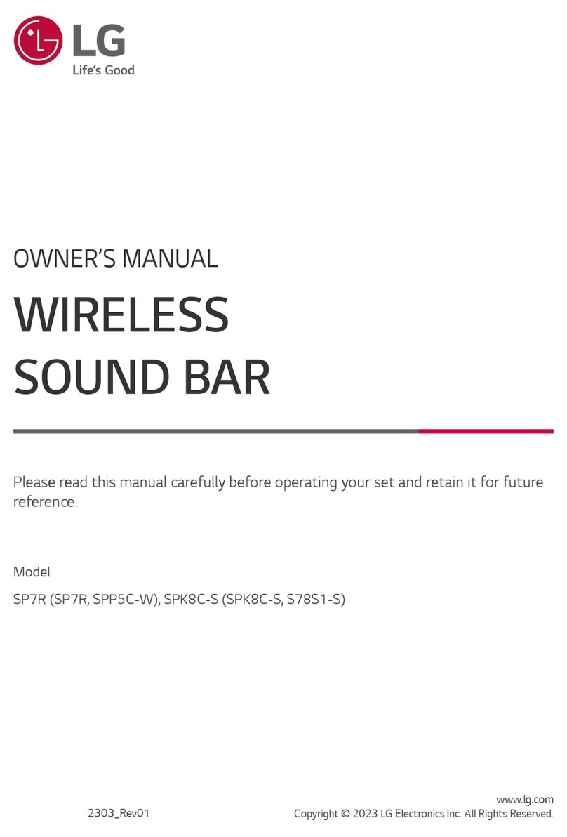 LG SPP5C-W User manual