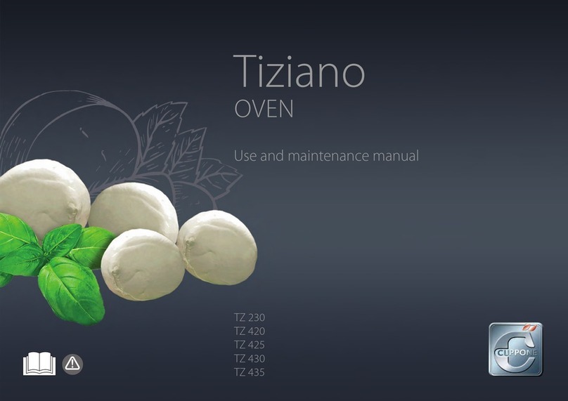 Cuppone Tiziano TZ230 Use and maintenance manual