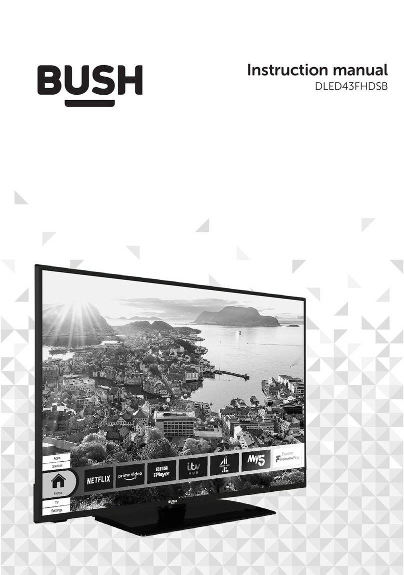 Bush DLED43FHDSB User manual Bush DLED43FHDSB User manual