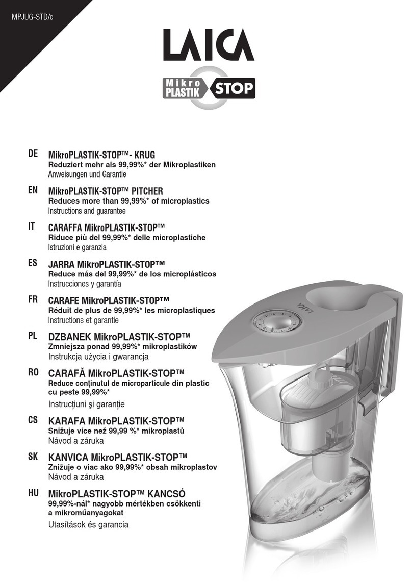 Laica MikroPLASTIK-STOP Product information sheet Laica MikroPLASTIK-STOP Product information sheet