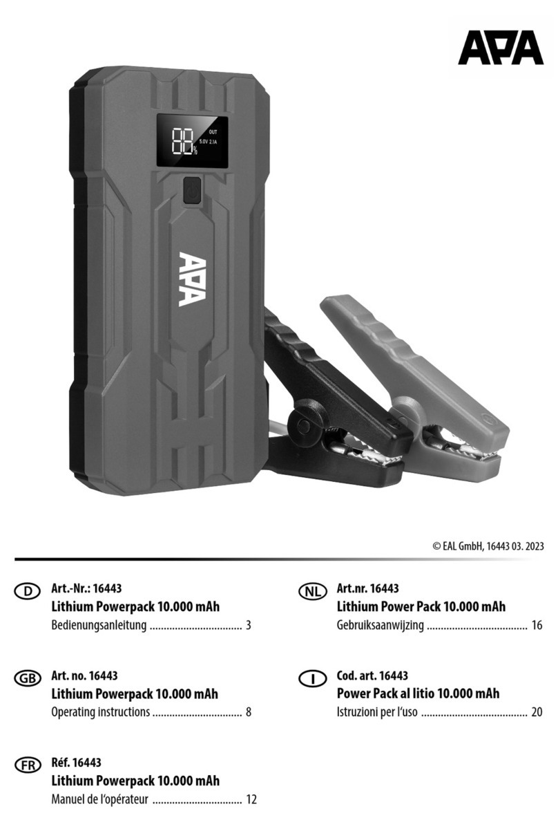 APA 16443 operating instructions