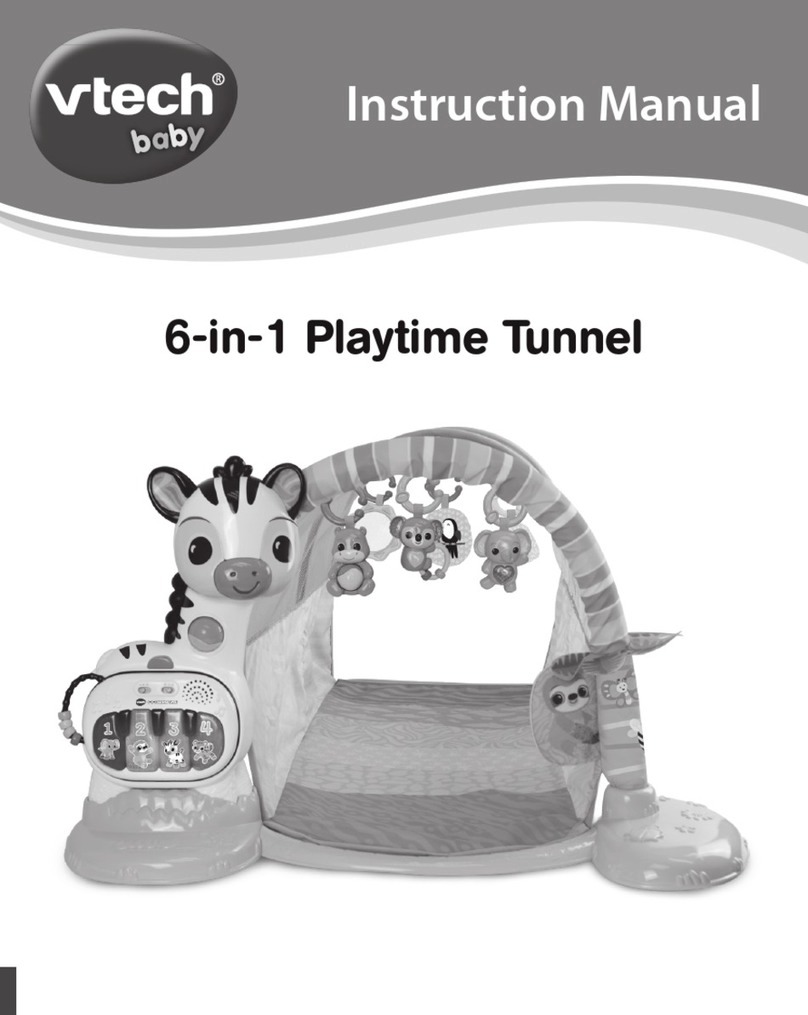 VTech Baby 6-in-1 Playtime Tunnel User manual