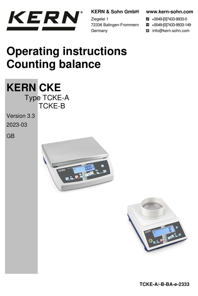 KERN CKE 6k0.02 User manual