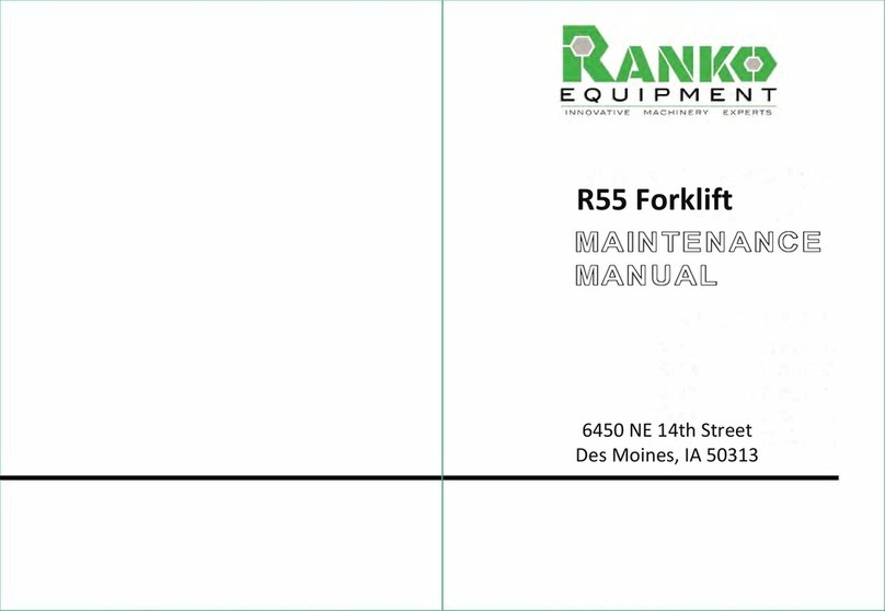 RANKO R55 Maintenance manual