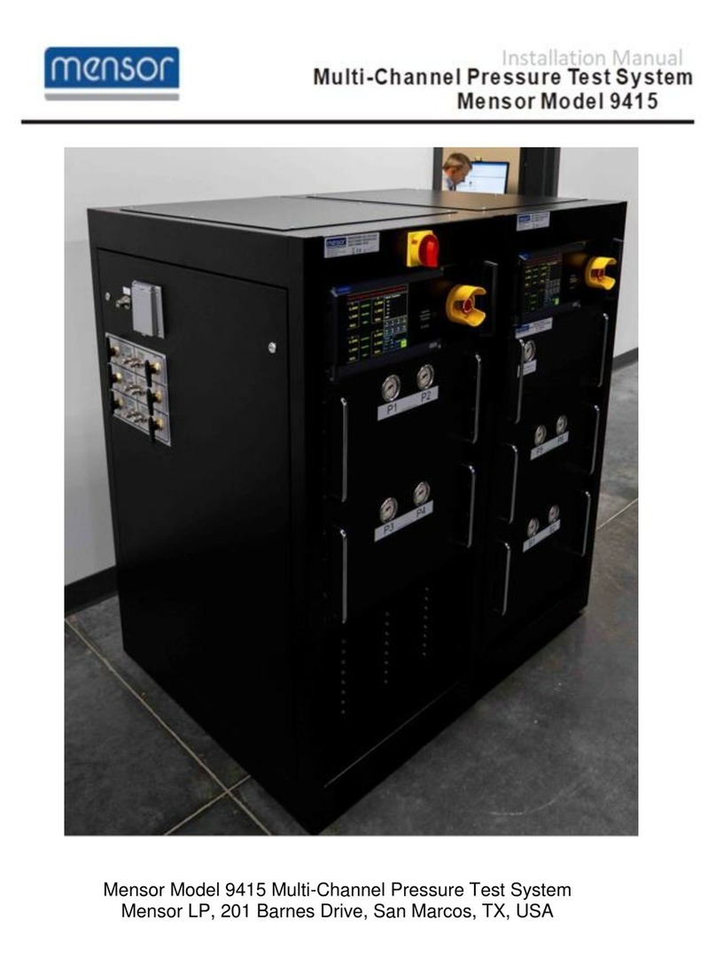 mensor 9415 installation manual