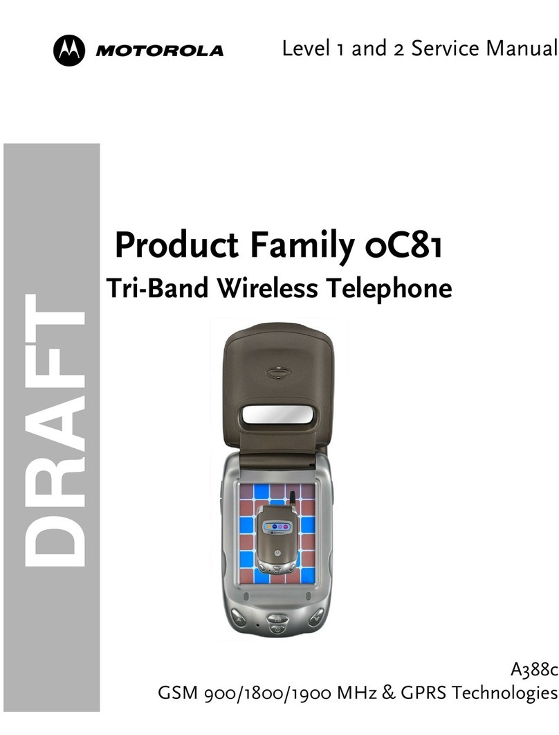 Motorola oC81 Series User manual