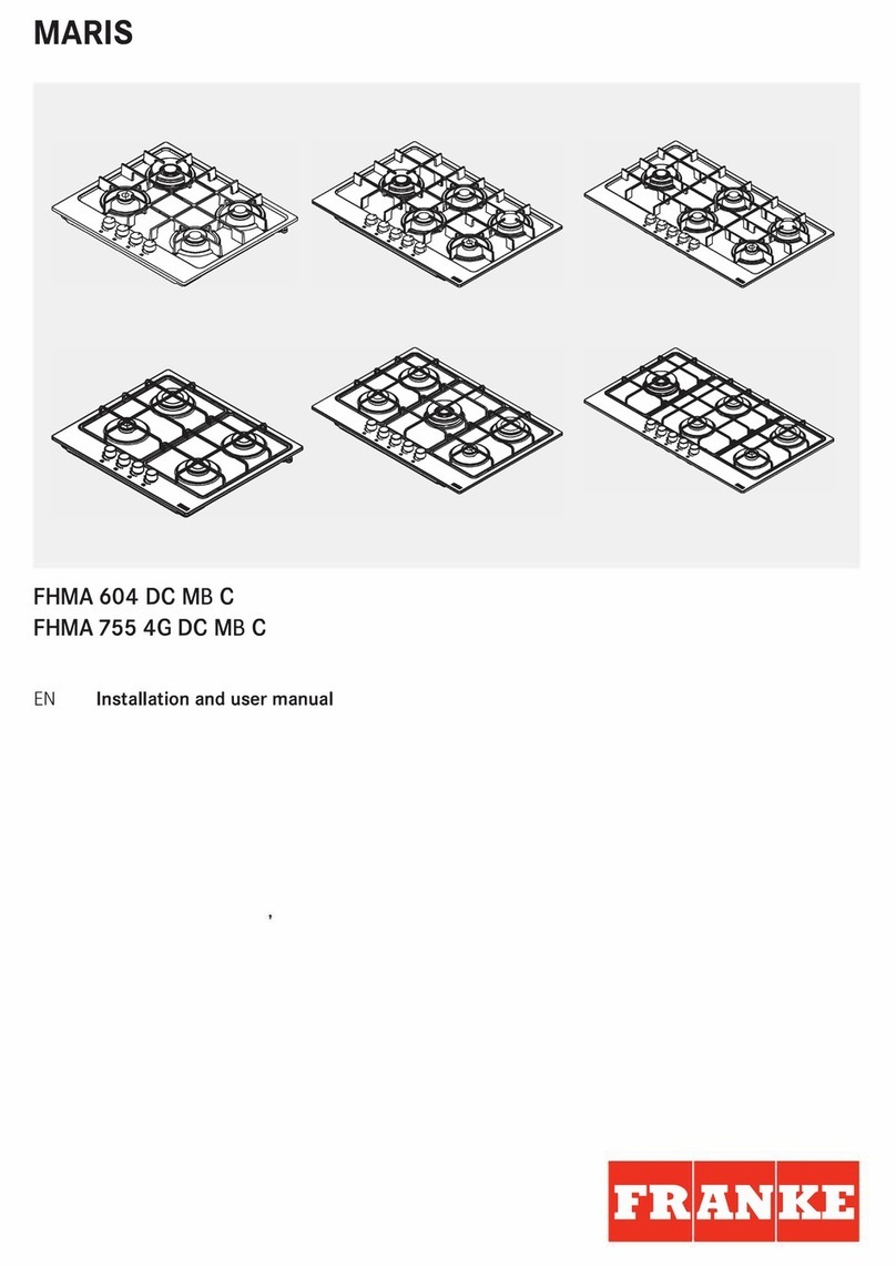 Franke MARIS FHMA 604 DC MB C User manual Franke MARIS FHMA 604 DC MB C User manual