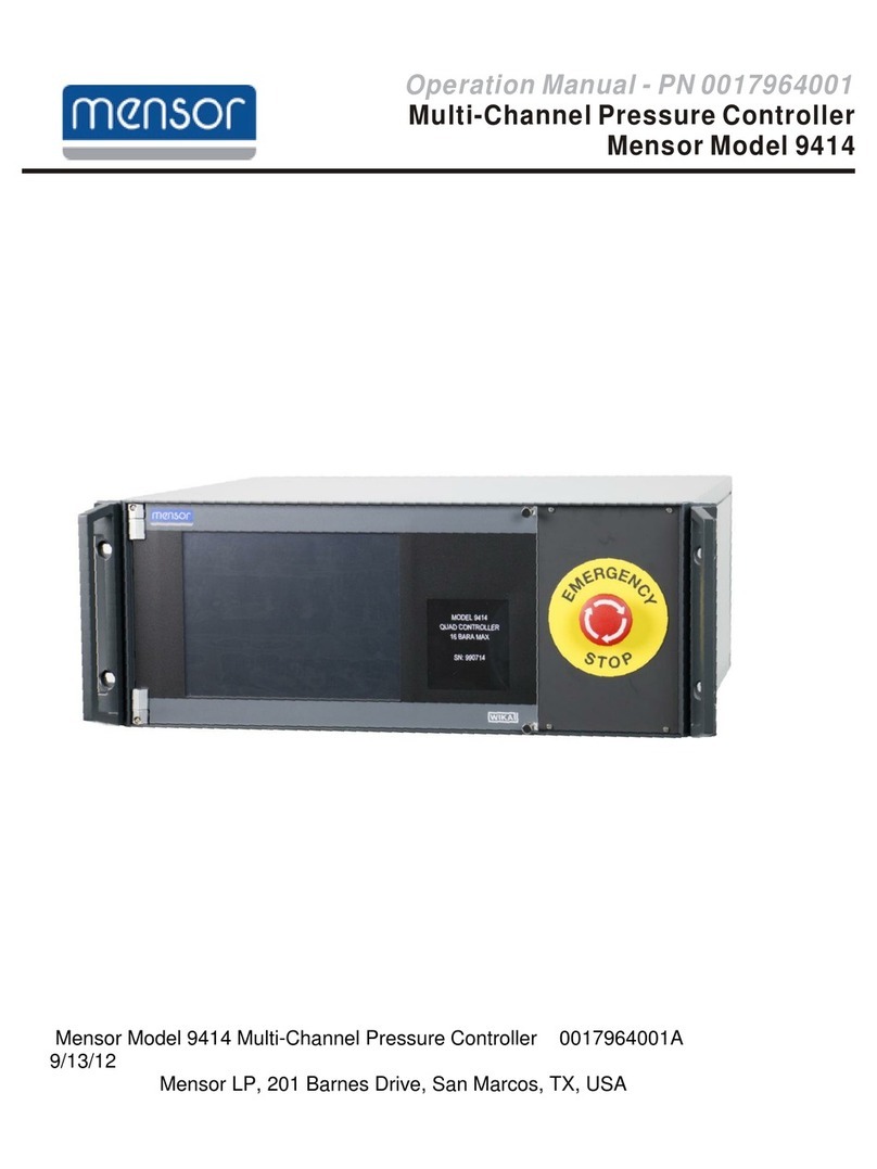 mensor 9414 User manual