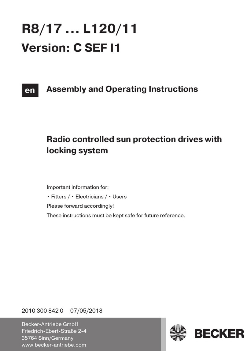 Becker L50/17 C SEF I1 User manual