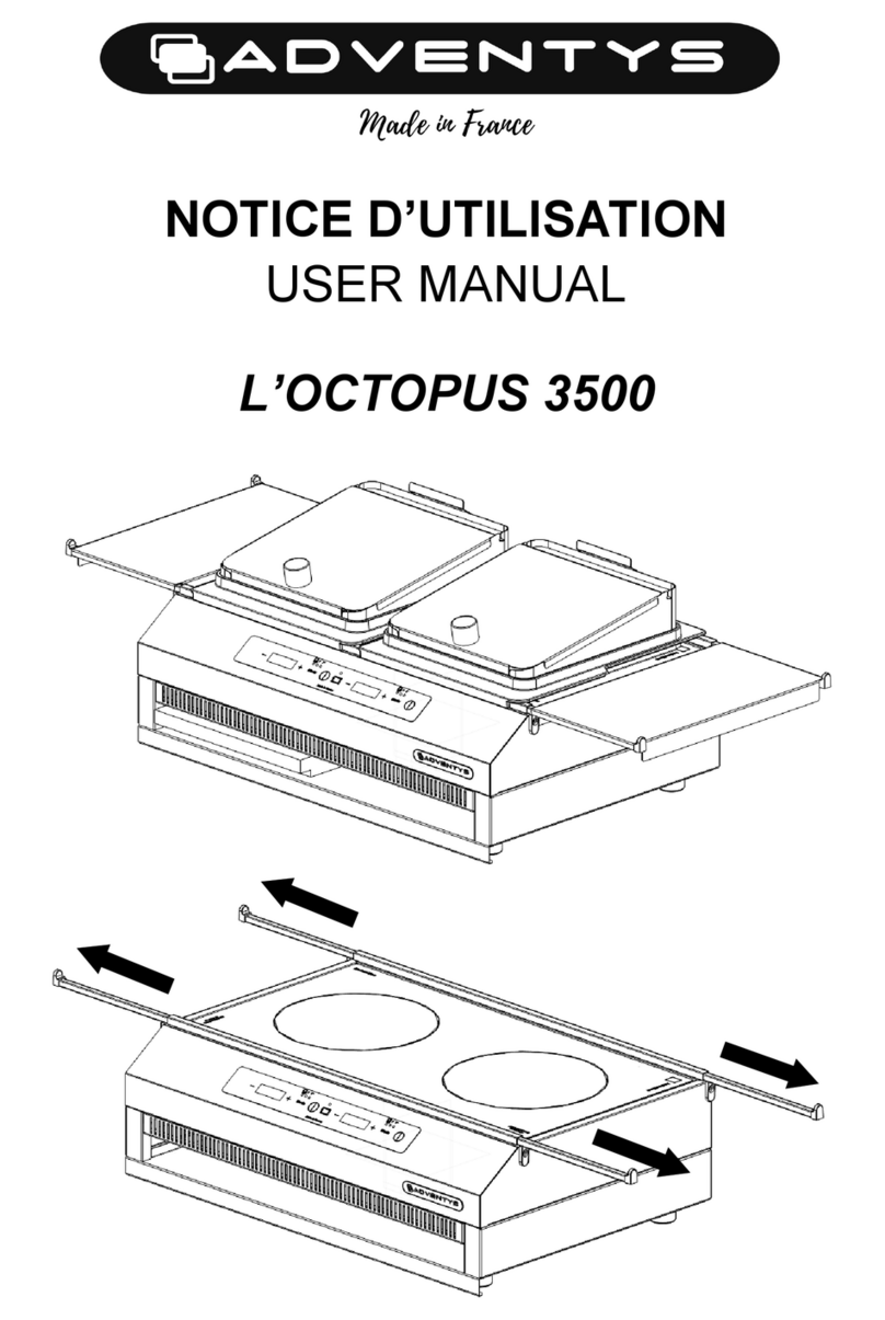 Adventys L'OCTOPUS 3500 User manual
