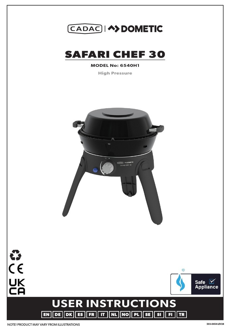 Cadac SAFARI CHEF 30 User manual