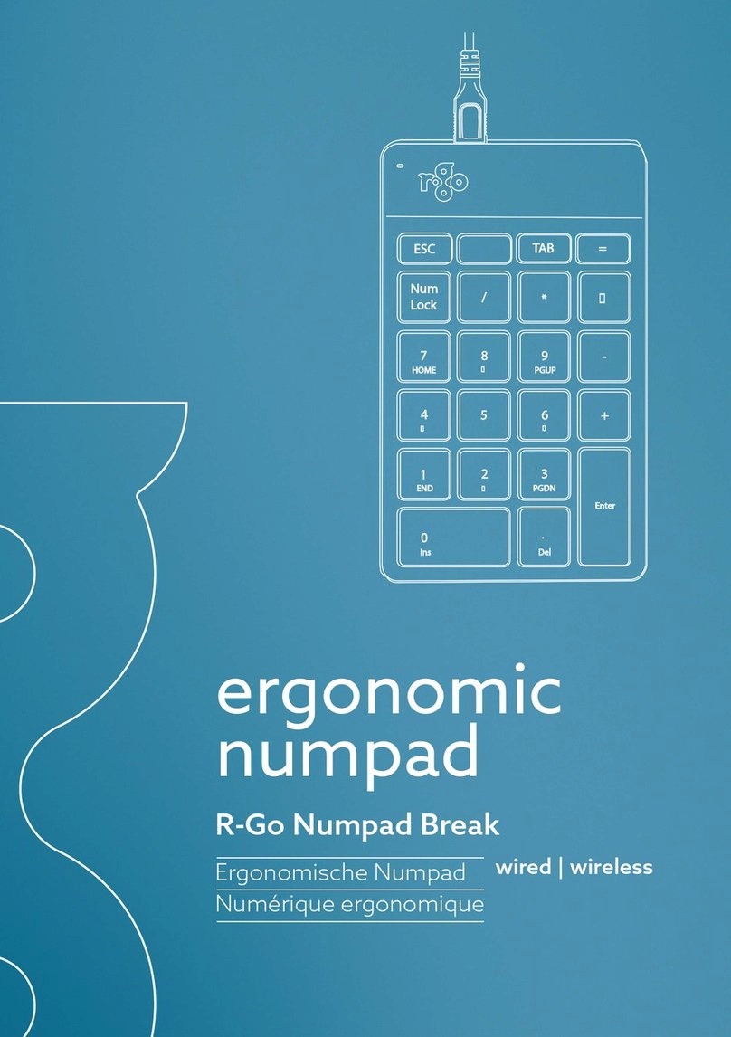 R-Go Numpad Break manual