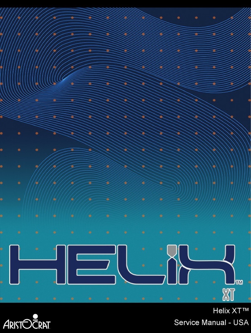 Aristocrat Technologies Helix XT User manual