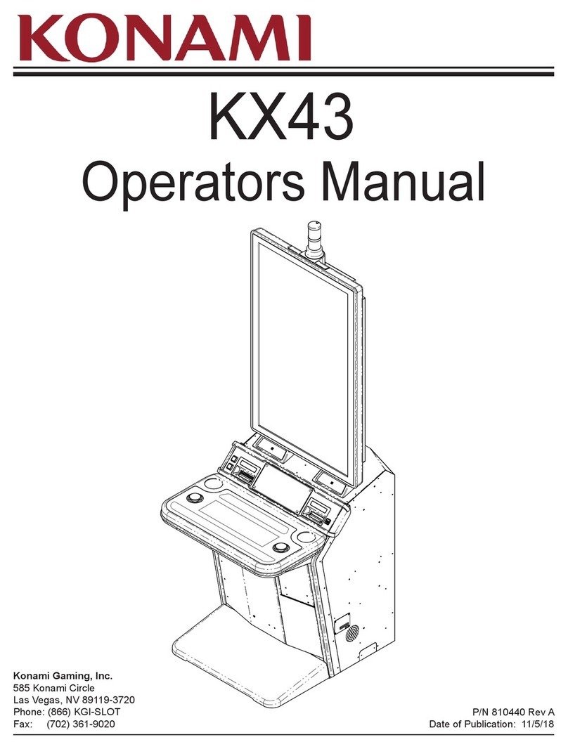 Konami KX43 User manual
