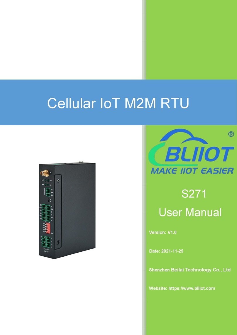 BLIIoT S271 User manual