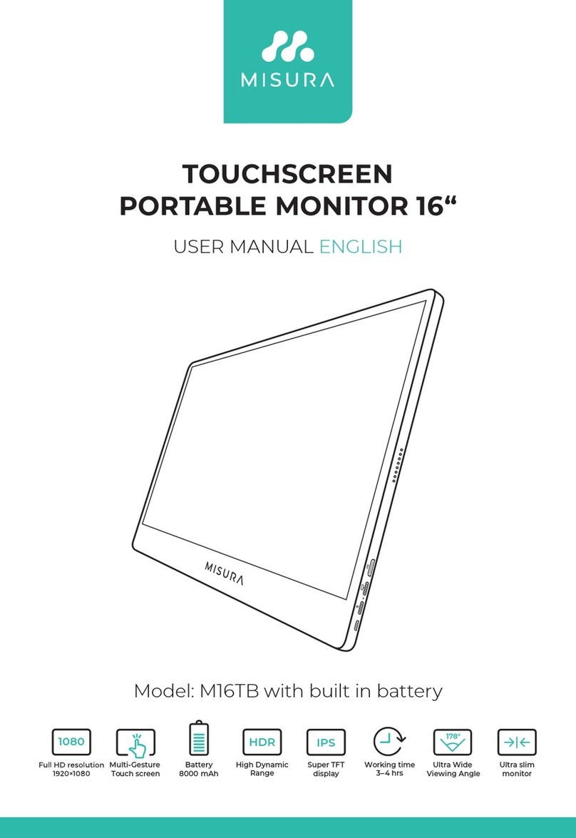 MISURA M16TB User manual