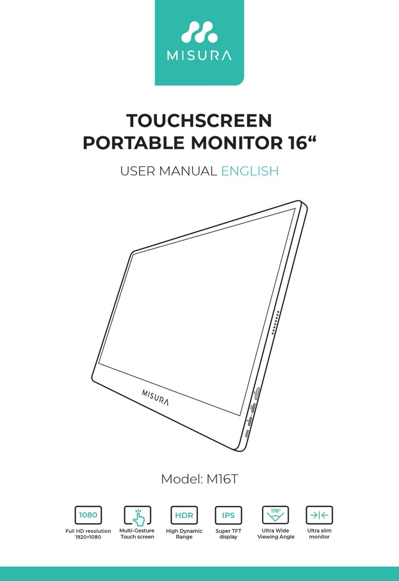 MISURA M16T User manual