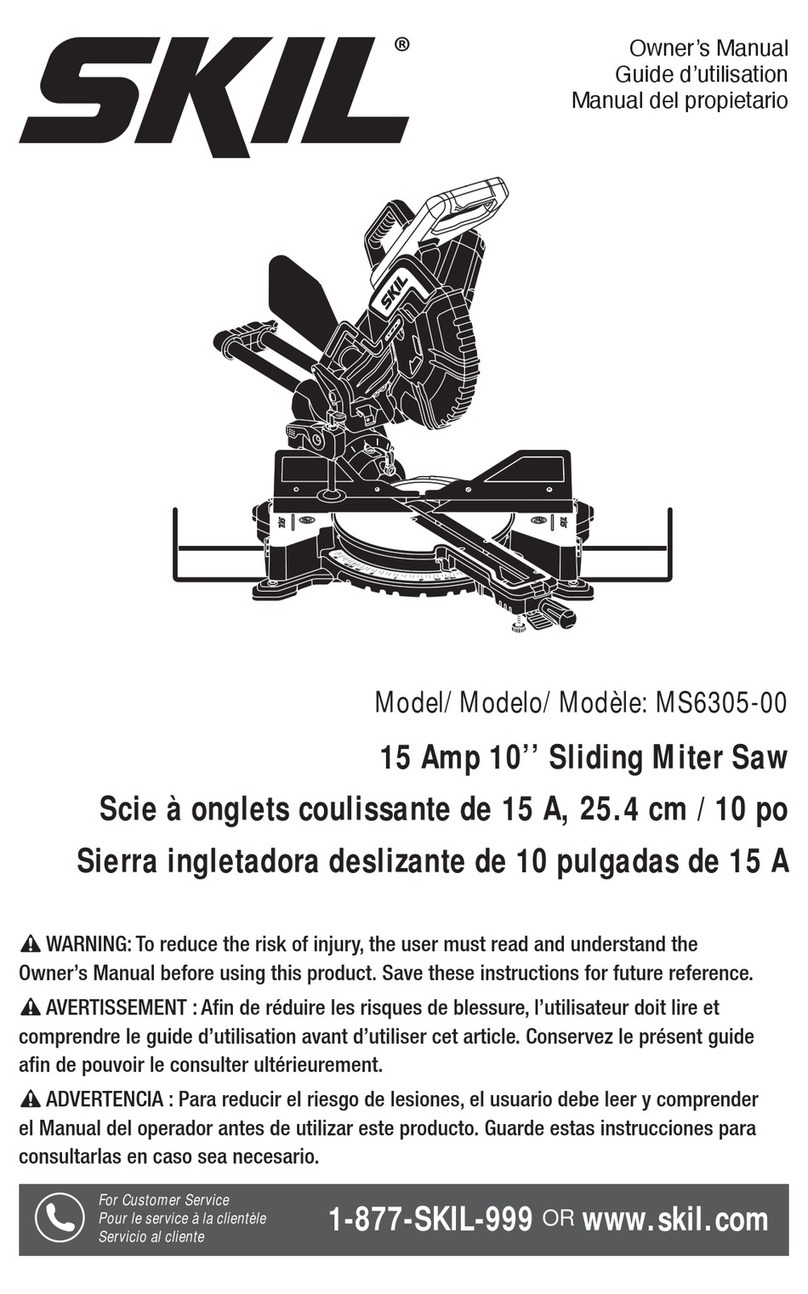 Skil MS6305-00 owner's manual