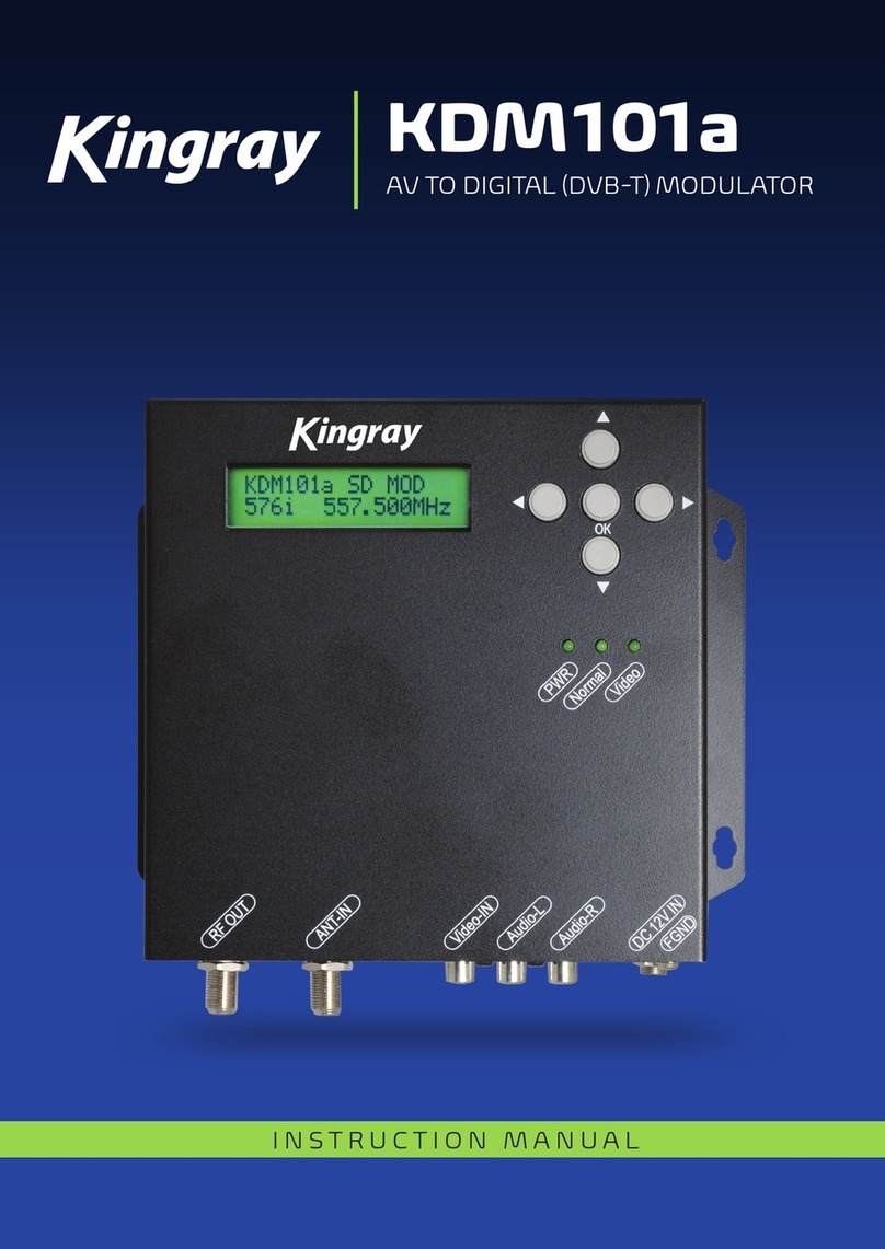 Kingray KDM101a manual