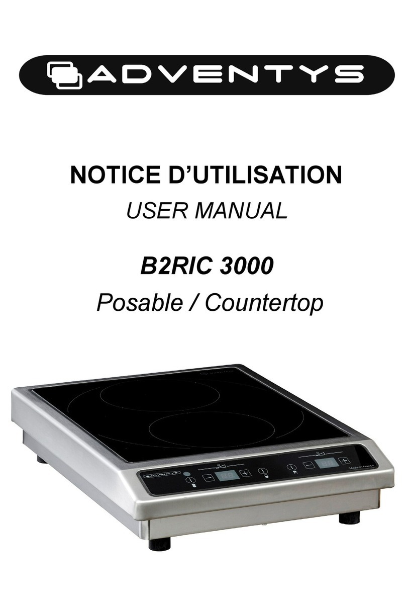 Adventys B2RIC 3000 User manual