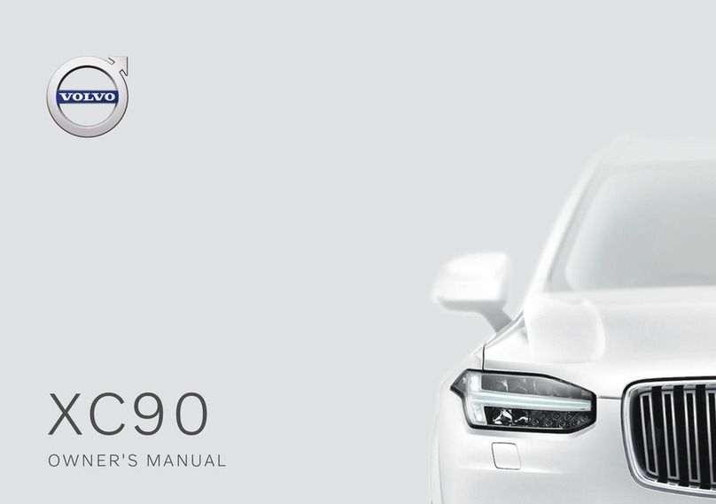 Volvo XC90 - ANNEXE 951 owner's manual