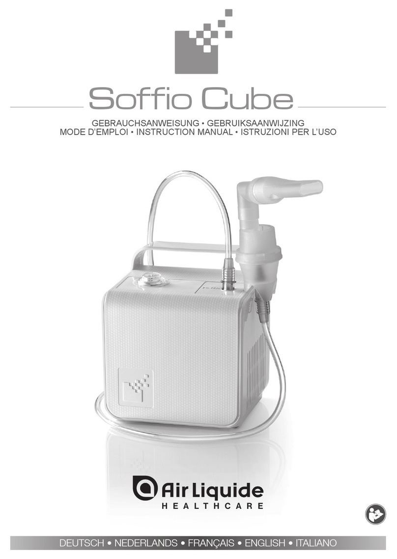 Air Liquide Soffio Cube instruction manual