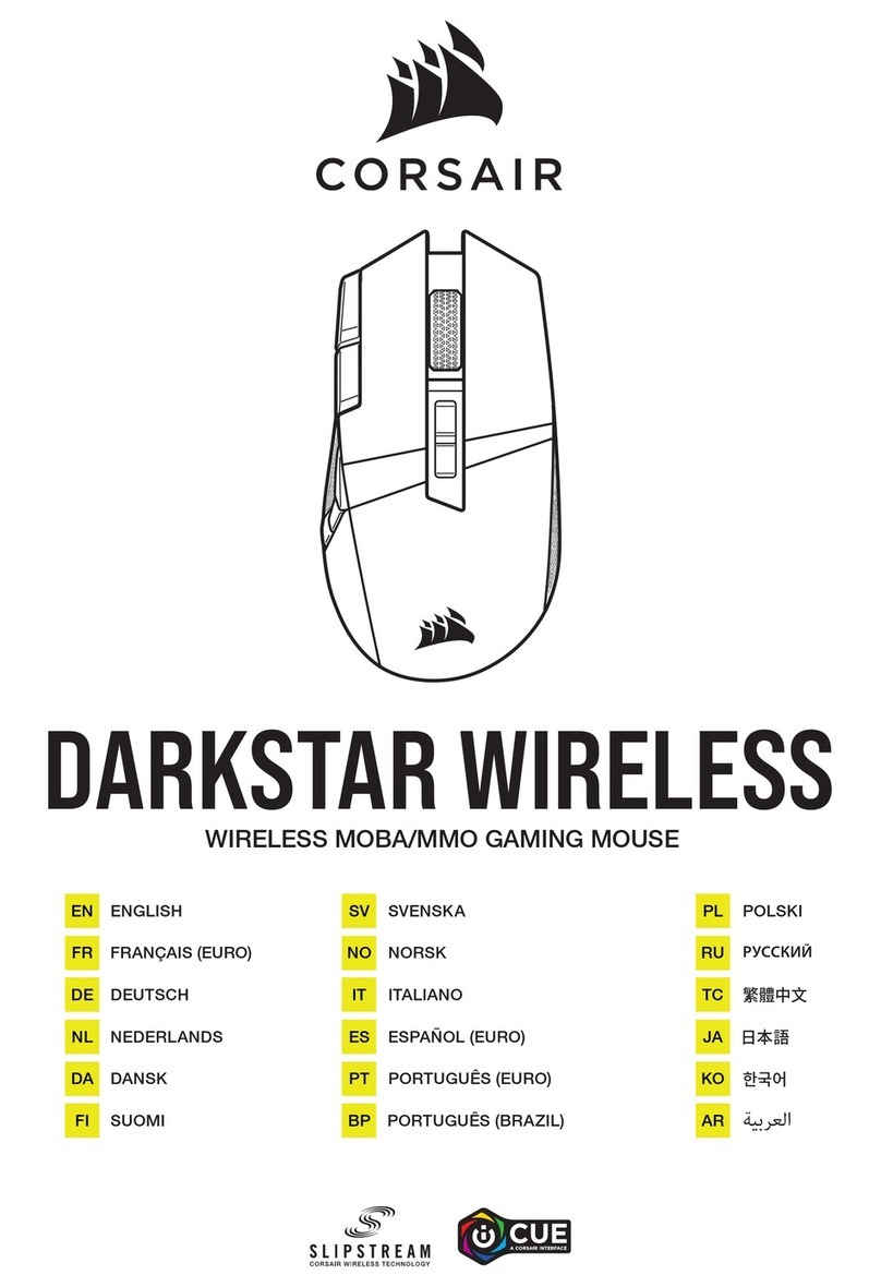 Corsair DARKSTAR WIRELESS User manual