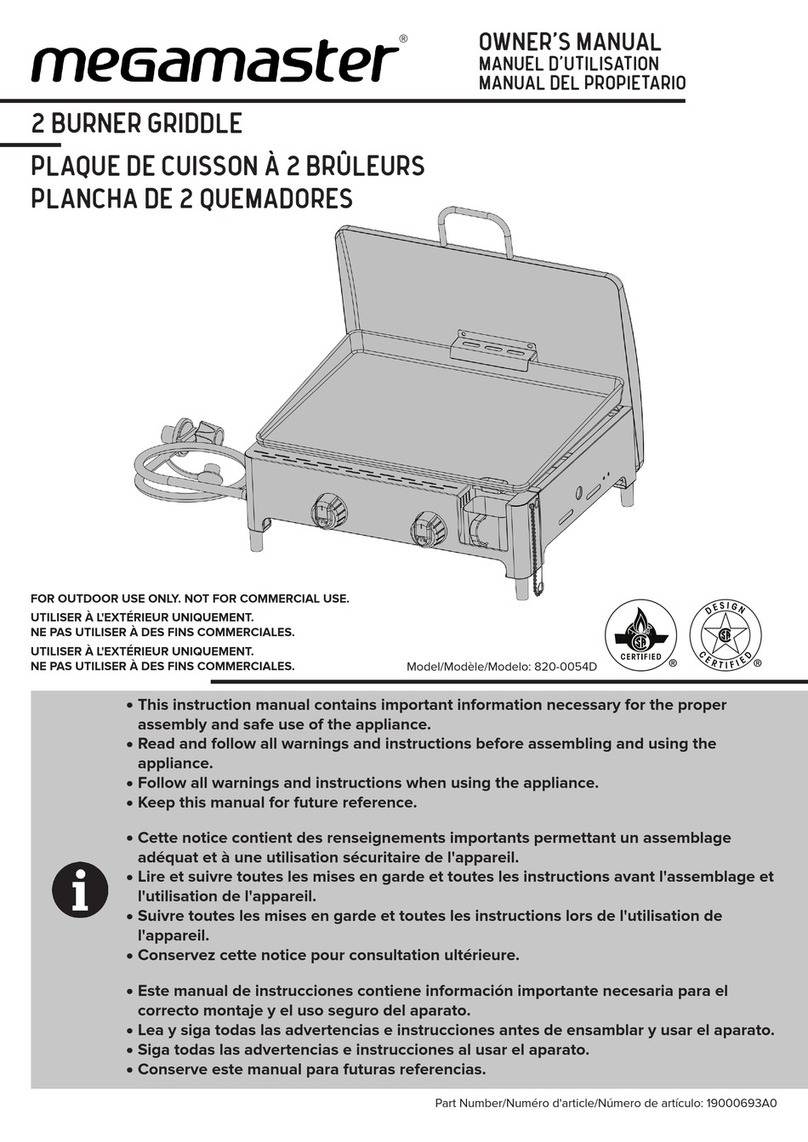 Megamaster 820-0054D owner's manual