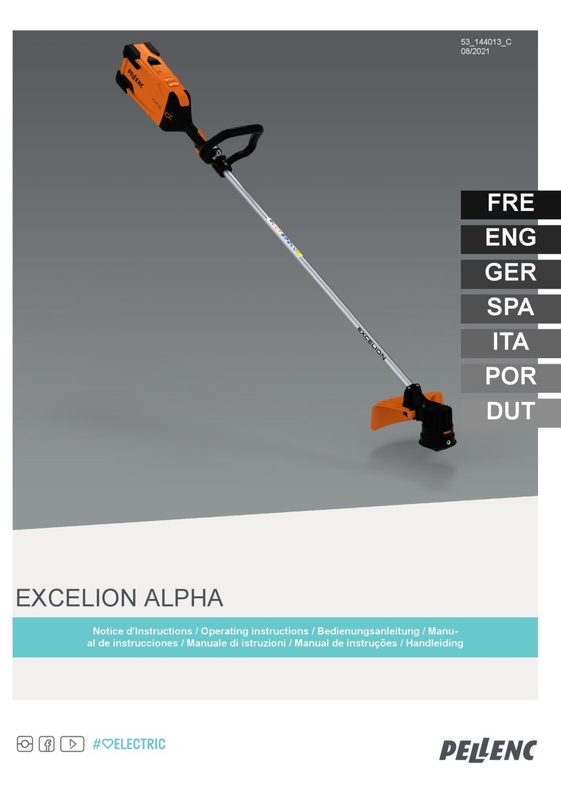 pellenc EXCELION ALPHA operating instructions